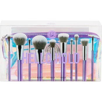 Image 1 of BH Cosmetics КОМПЛЕКТ BH 10 Piece Brush Set Hello Holo Комплект дамски