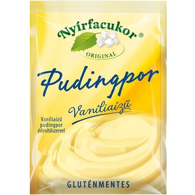 Nyírfacukor Original Bezlepkový vanilkový puding so sladidlom 80 g