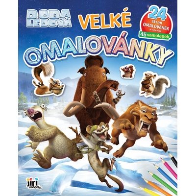 Jiri Models Velké omalovánky Doba ledová