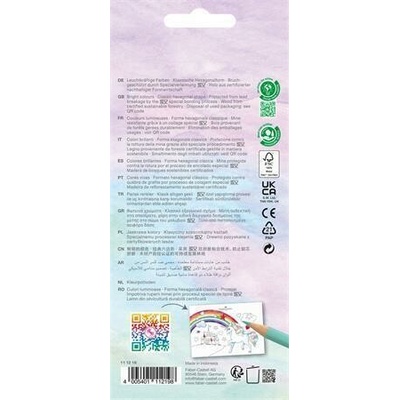 Unicorn pastelky 10 barev + 3 pastelové barvy TFC111219