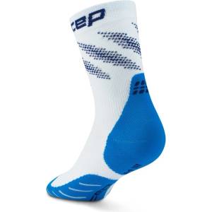 CEP Дамски чорапи за бягане CEP Women's Run Edt. Elliptic Socks Mid Cut Running socks - Light Blue / Blue - размер III (207-1149-0212)