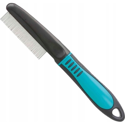 Trixie Hrebeň jednostranný kov plast 21 cm