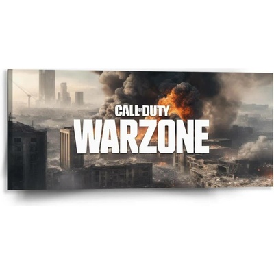 Sablio Obraz Call of Duty Warzone - město - 110x50 cm