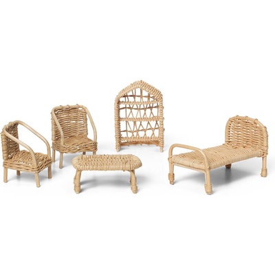 Ferm Living Мебели за къща за кукли Ferm Living 5 части (1104266200)