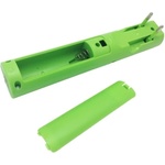 Адаптер за акумулаторна батерия 18650, с функция зарядно, замества 3x батерии тип D / R20