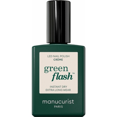 Manucurist Green Flash LED gel lak na nehty - Créme (15 ml)