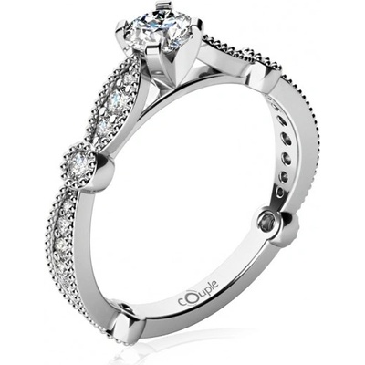 Couple prsten Briar bílé zlato se zirkony 6864247 0 1
