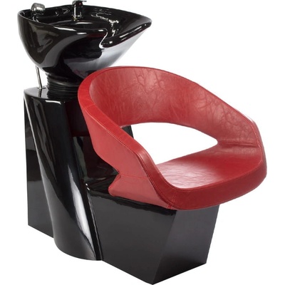 Barbiero kadeřnický mycí box Paolo BH-8031 červený