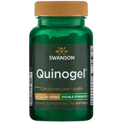 Swanson Quinogel, 100 mg, 30 меки капсули, Swanson