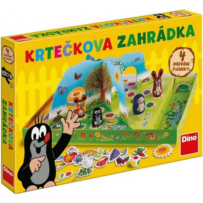 DINO Hra Krtečkova zahrádka 3D Krtek (Krteček) *SPOLEČENSKÉ HRY* | 906524