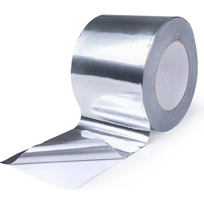 Jutex Paska pre lepenie podloziek pod podlahy 50 m x 5 cm alu strieborna