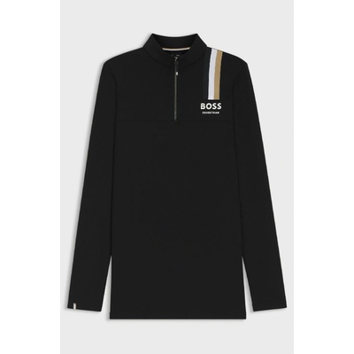 Boss Equestrian Tričko Lia Signature Stripe dámské černá – Hledejceny.cz
