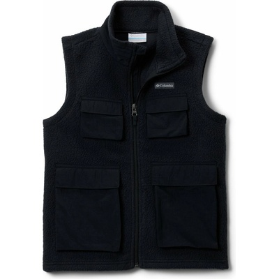 Jasper Ridge Pebbled Fleece Vest Youth Black