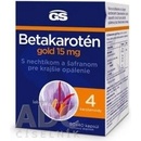 Gs Betakarotén Gold 15 Mg s nechtíkom a šafranom 80+40 kapsúl