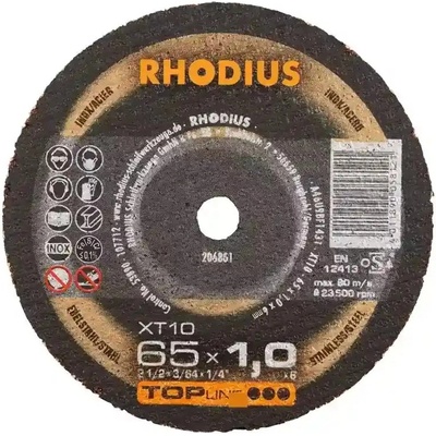 Rhodius Řezný kotouč 65 x 1,0 x 6,0 mm 206801