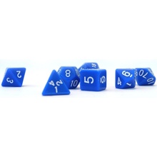 Dice4friends Kocky Opaque Blue/White 7ks RPG set