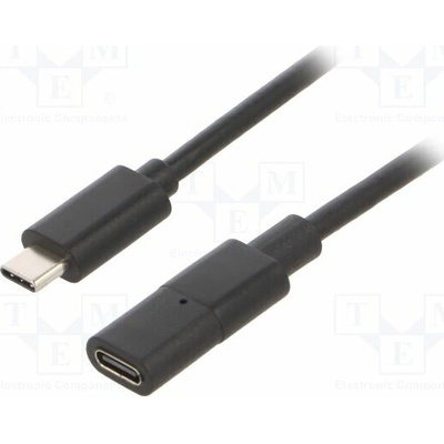 Cliff FCR72002 USB C zásuvka USB C vidlice 0,75m