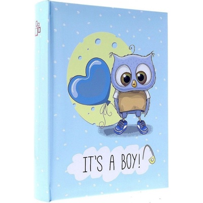 Fotoalbum 9x13/200 B35200S Gedeon OWL modré