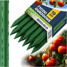 Plonos Oporná tyč pre rastliny 120 cm zelená 10 ks PL-940