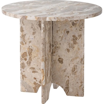 Bloomingville Кръгла странична маса от мрамор ø 46 cm Jasmia - Bloomingville (82064058)