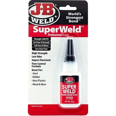 J-B WELD 33120 SuperWeld profesionálne silné sekundové lepidlo 20 g