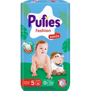 pufies Бебешки гащи Pufies fashion размер 5 - 40 броя