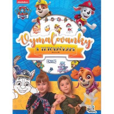 JiriModels Omaľovánky s tetovačkami Paw Patrol