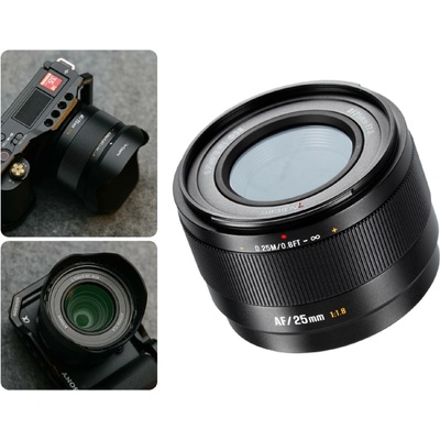 7Artisans AF 25mm f1,8 LITE series APS-C objektiv (Nikon Z)