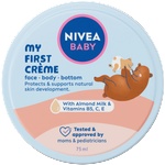 NIVEA BABY Нежен крем за лице и тяло, 75 ml (2032029)