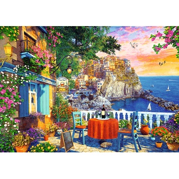Image 1 of Trefl - Puzzle Dominic Davison: Cinque Terre View - 1 000 piese