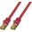 EFB Elektronik RJ45 Пач корда S-FTP, кат. 6A, LSZH, кат. 7 Raw cable, червена, EFB (1.0 м) (MK7001.1R)