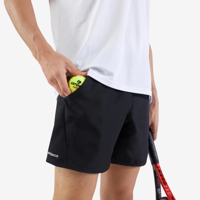 Artengo pánske šortky Essential na tenis čierne