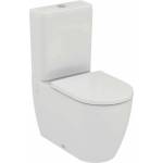 Ideal Standard Тоалетна чиния Ideal Standard Ellisse без ринг BTW с бял капак с плавно затваряне и казанче (T569601)