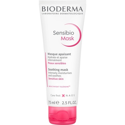 Bioderma Sensibio upokojujúci hydratačná maska pre citlivú pleť 75 ml