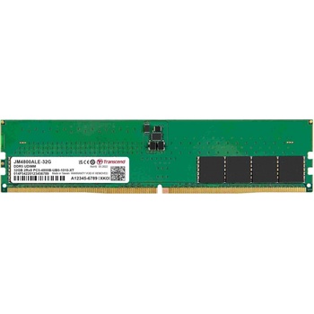 Transcend DDR5 32GB 4800MHz CL40 JM4800ALE-32G