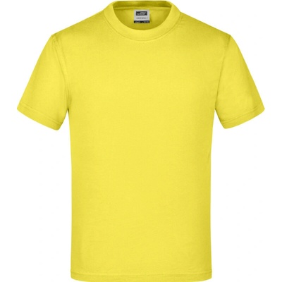 James & Nicholson tričko JN 19 yellow