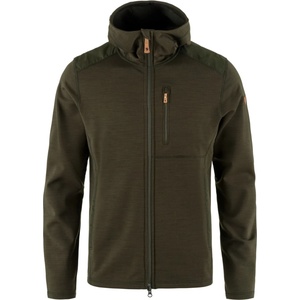 Fjällräven Мъжко поларено яке Fjällräven Keb Fleece Hoodie Fleece jacket - Deep Forest - размер M (005-4837-0212)