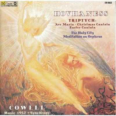 Alan Hovhaness - TRIPTYCH, THE HOLY CITY, MEDITATION ON ORPHEUS CD