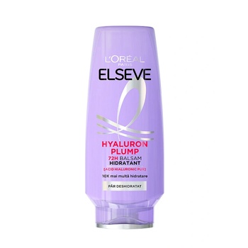 L'Oréal Балсам L'Oreal Paris Elseve Hyaluron Plump, Хидратиращ, За дехидратирана коса, 200 мл (033255)