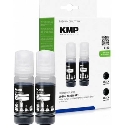 Inkoust KMP Epson 102 Black 2 ks - kompatibilní