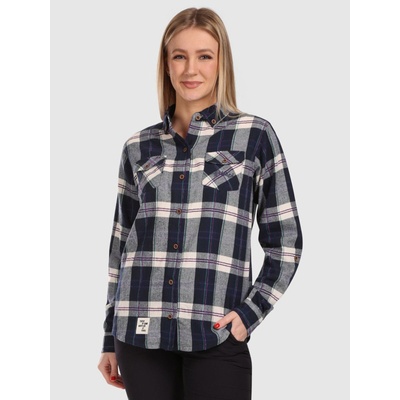 Kilpi Дамска спортна фланелена риза Kilpi FLANNY-W Blue Kilpi | Sin | ЖЕНИ | 54
