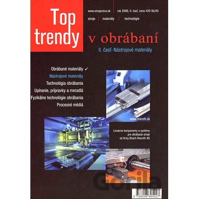 Top trendy v obrábaní II. časť - nástrojové materiály