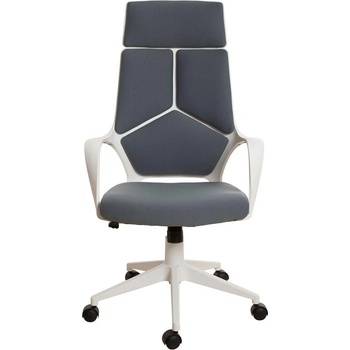 Директорски стол Force White, текстил, Tilt механизъм, до 120 kg, сив (4010140253)