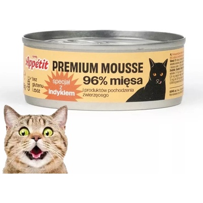 Comfy Appetit Premium Cat Mousse Turkey 85 g