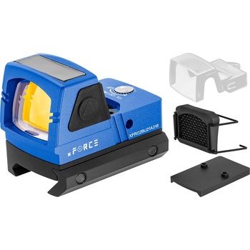 xForce Solar Powered Mini modrý