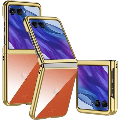 Motorola Razr 50 Ultra 5G Electroplating Удароустойчив Калъф и Протектор