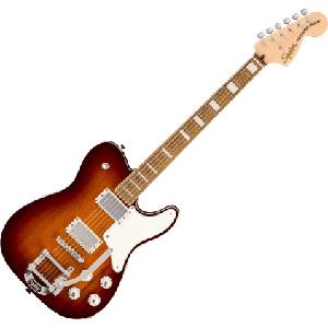Squier Paranormal Troublemaker Telecaster Deluxe Bigsby LRL Honey Sunburst Електрическа китара