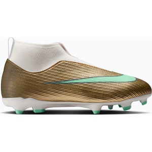 Nike Детски футболни обувки Nike Jr. Mercurial Superfly 11 Academy "Kylian Mbappé" metallic gold/green glow - sportano - 134,93 лв