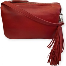 The Trend kožená crossbody kabelka červená 4354683 red