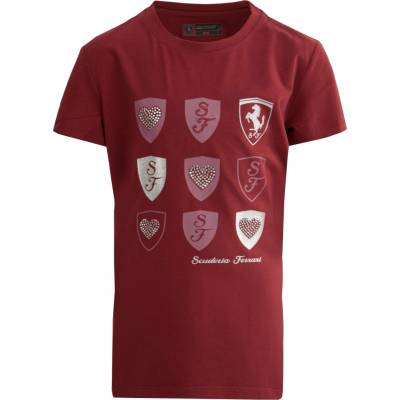 Ferrari Jersey & Georgette Long Bordeaux